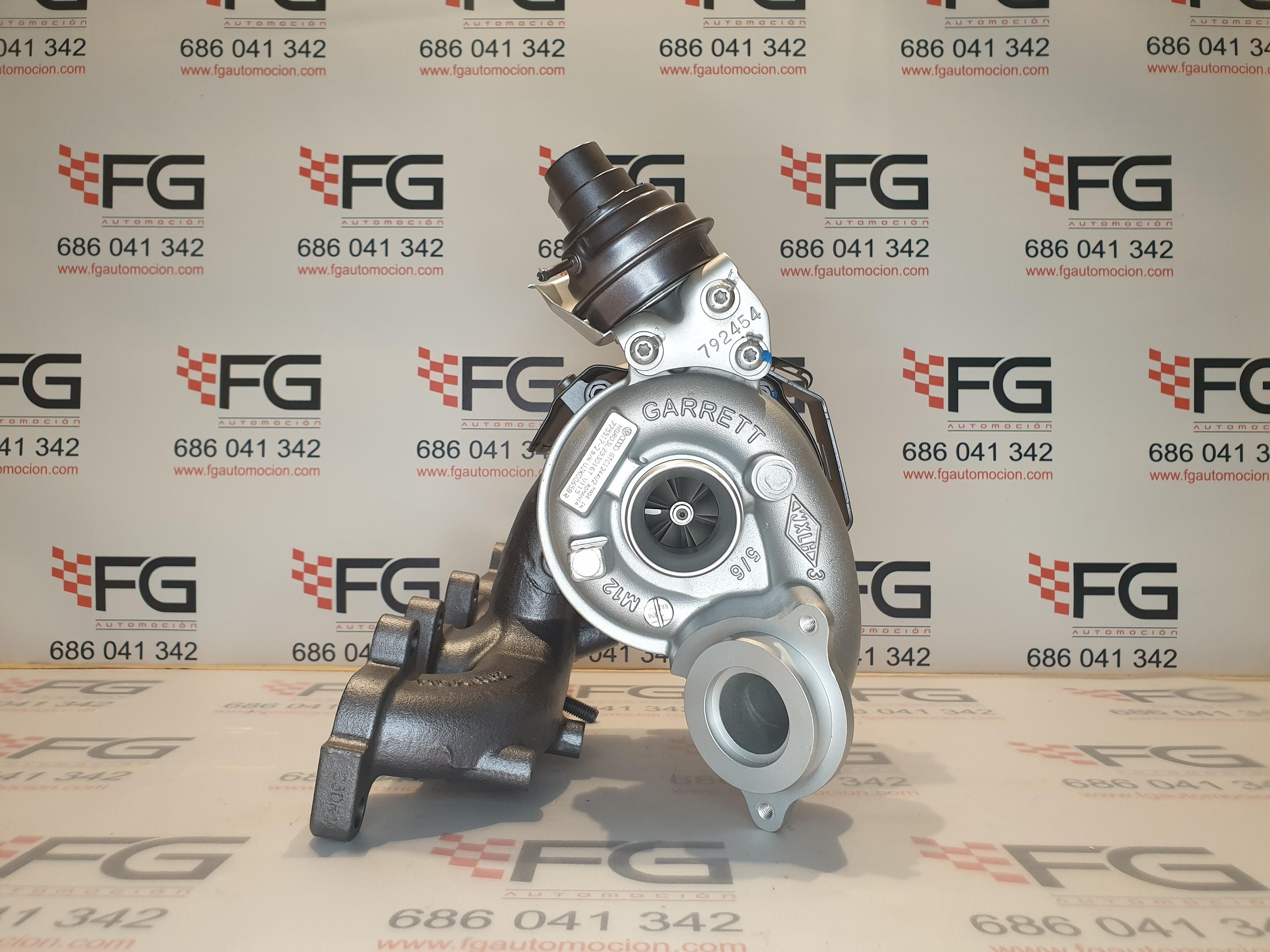 FG Automoción RECONSTRUCCIÓN DE TURBOS GARRETT